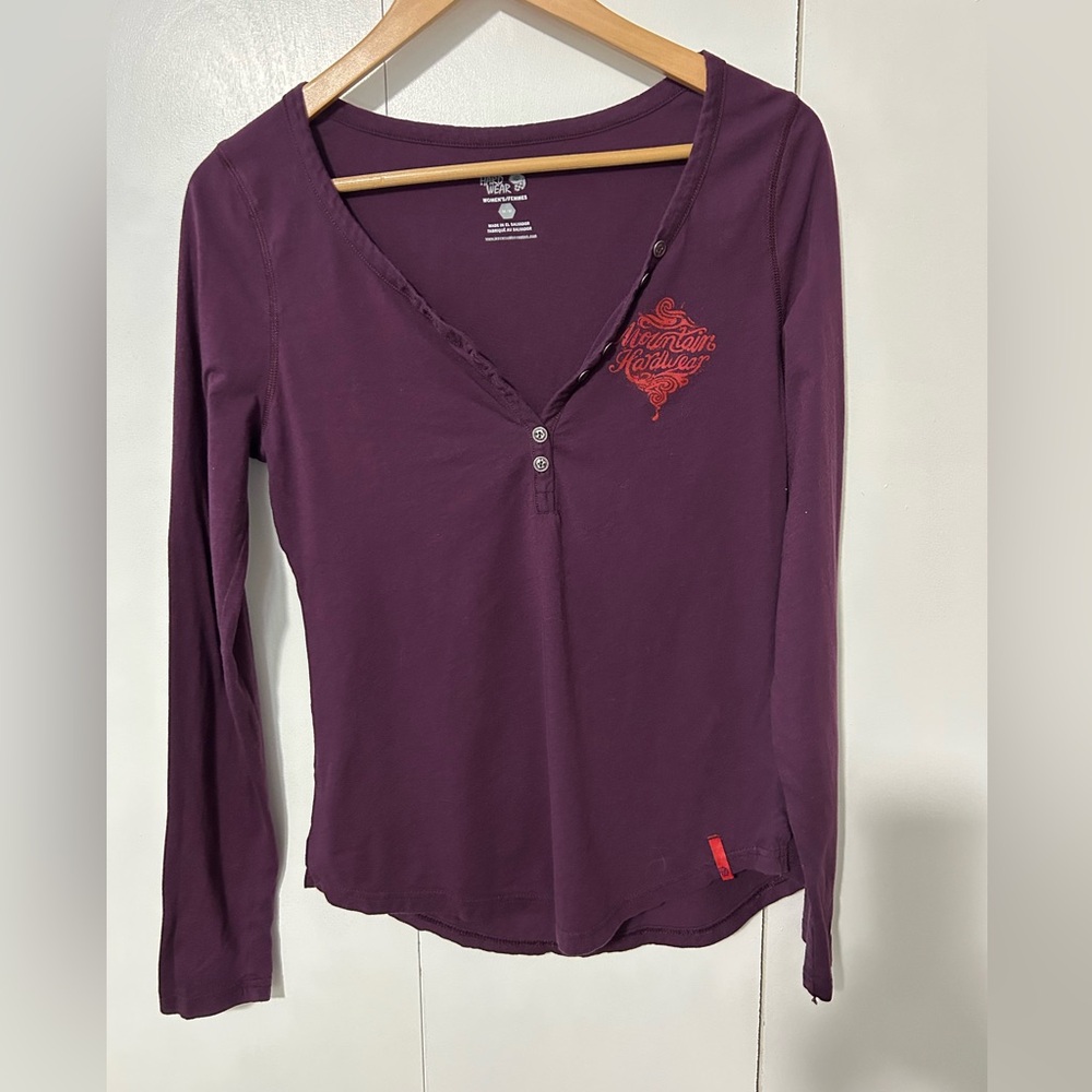 Mountain Hardwear Women's Long Sleeve Henley Tee